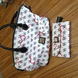 Dooney & Bourke purse and matching wallet